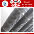 50-50kn / M Fiberglas Biaxial Geogrid